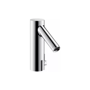 Hansgrohe Elektronik Waschtischmischer Mit Temperaturregulierung Mit Netzanschluss, Farbe: Chrom – 10140000 13