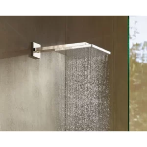 Hansgrohe Raindance E 300 Air 1jet Kopfbrause, EcoSmart Version 9 L/min, Mit Brausearm – 26239000 6