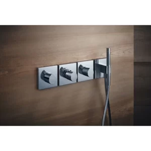 Hansgrohe AXOR Starck Organic Thermostat Highflow 120/120 Unterputz, Farbe: Chrom – 12712000 8