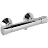 Hansgrohe Duscharmatur Ecostat, 13122000, Thermostat-Brausebatterie Mit Thermostatkartusche, Temperaturbegrenzung, Rückflussverhinderer, Schalldämpfer, Chrom, 09702 4 8
