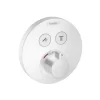 Hansgrohe Thermostat Unterputz ShowerSelect S Fertigset 2 Verbraucher Mattweiss, 15743700 5