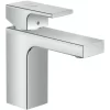 Hansgrohe Vernis Shape Einhebel-Waschtischmischer 100 CoolStart Mit Zugstangen-Ablaufgarnitur, Chrom 5