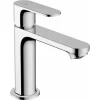 Hansgrohe Rebris S Einhebel-Waschtischarmatur, 110 CoolStart, Mit Ablaufgarnitur, Ausladung 133 Mm, 72519, Farbe: Chrom – 72519000 10