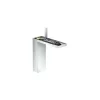 Hansgrohe AXOR MyEdition Einhebel-Waschtischmischer 230 Mit Push-Open Ablaufgarnitur, Ohne Platte, Farbe: Chrom – 47022000 17